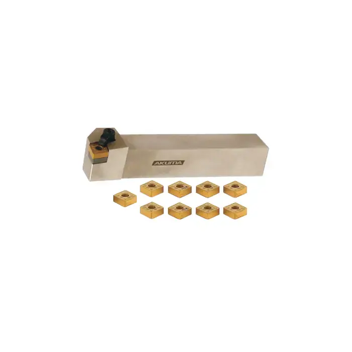 Exclusive Offer AKUMA 11.06.00990 - 3/4" WNMG43_ Turning Set with Inserts (Single), Right Hand