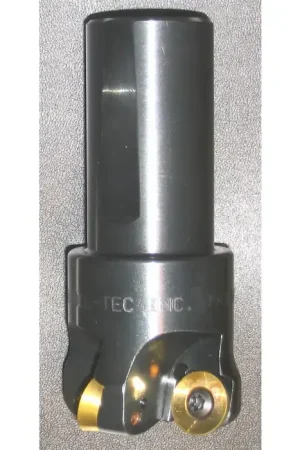 Final Sale MIL-TEC 02086 - FCR-2-4-10, 2.000" Multi-Insert Indexable End Mill for FREEDOM INSERTS Inserts, Right Hand