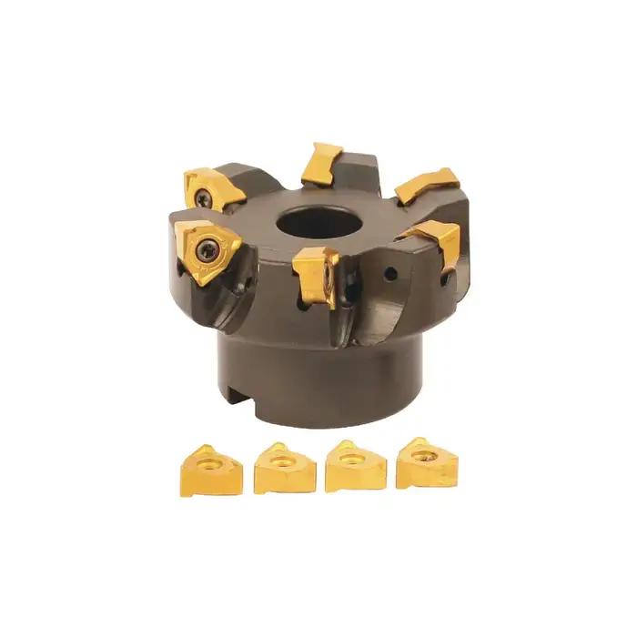 Limited Time AKUMA 09.06.00773 - 3.000" - 90 Degree Square Shouldering Indexable Face Mill Set with Inserts, Right Hand