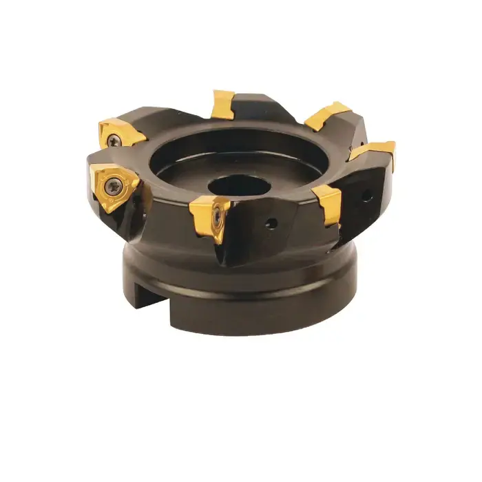 AKUMA 09.06.00751 - 4.000" - 90 Degree Square Shouldering Indexable Face Mill Set with Inserts, Right Hand Save Now