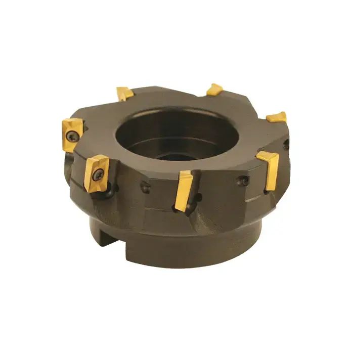AKUMA 09.06.00776 - 2.000" - 90 Degree Square Shouldering Indexable Face Mill Set with Inserts, Right Hand Markdown