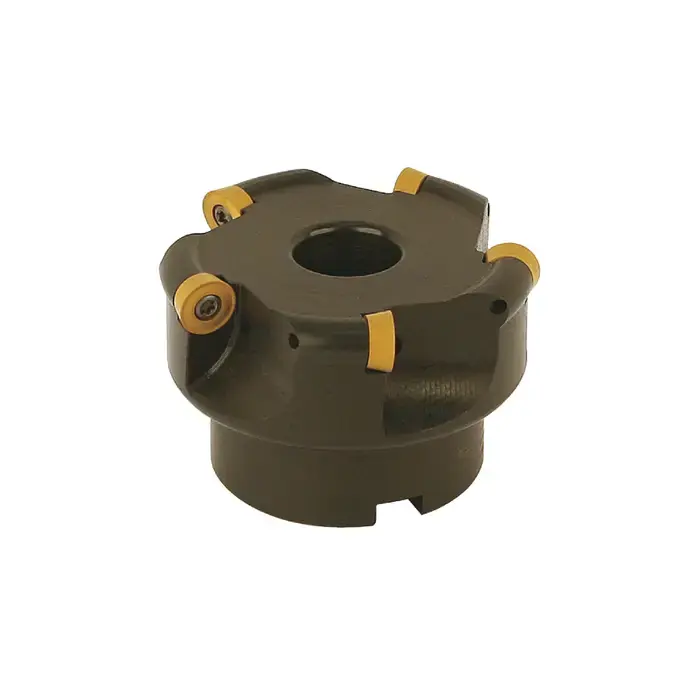 AKUMA 09.14.00851 - - Round Insert Indexable Face Mill Set with Inserts, Right Hand Top Pick