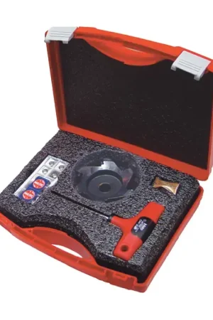 Limited Time MIL-TEC KT-PS312-4 - 4.000" - Multi Insert Indexable Face Mill Set with Inserts, Right Hand