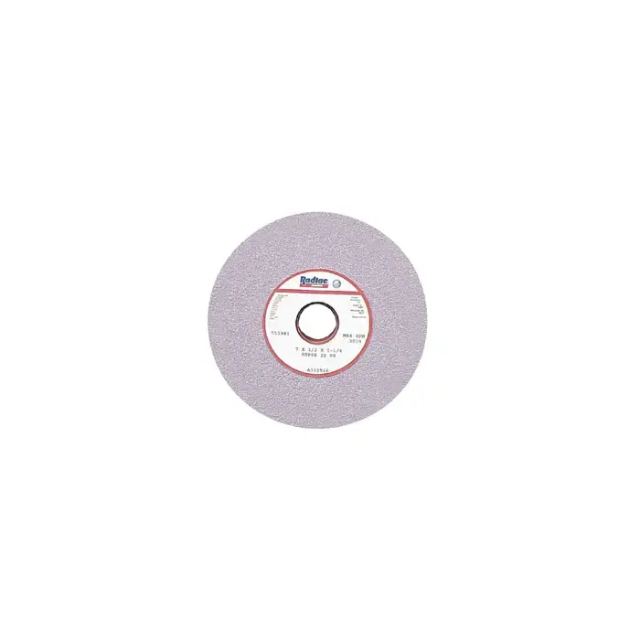 Popular RADIAC 34078844 7" Diameter Surface Grinding Wheel - 1-1/4" Hole Size, H Wheel Hardness