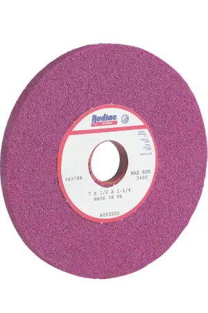 Buy Today RADIAC 34078070 8" Diameter Surface Grinding Wheel - 1-1/4" Hole Size, H Wheel Hardness