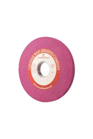 Bargain COLONIAL WEST T10111 10" Diameter Surface Grinding Wheel - 3" Hole Size, H Wheel Hardness