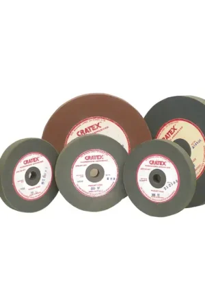CRATEX 608 6" Wheel Diameter, 1/2" Arbor Hole Size Rubberized Abrasive Order Now