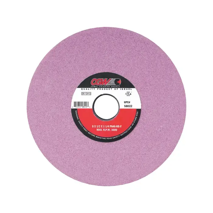 CGW ABRASIVES 58002 7" Diameter Surface Grinding Wheel - 1-1/4" Hole Size, K Wheel Hardness Big Sale