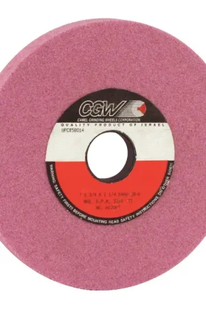 Hot Picks CGW ABRASIVES 58043 14" Diameter Surface Grinding Wheel - 5" Hole Size, H Wheel Hardness