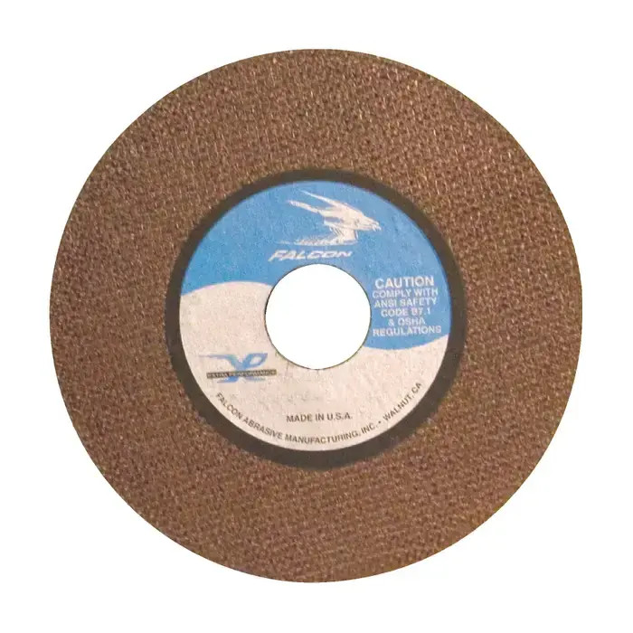 Authentic FALCON 7C11 4-1/2" Diameter Aluminum Oxide Bonded Cut-Off Wheel - 7/8" Hole Size, 0.045" Wheel Thickness