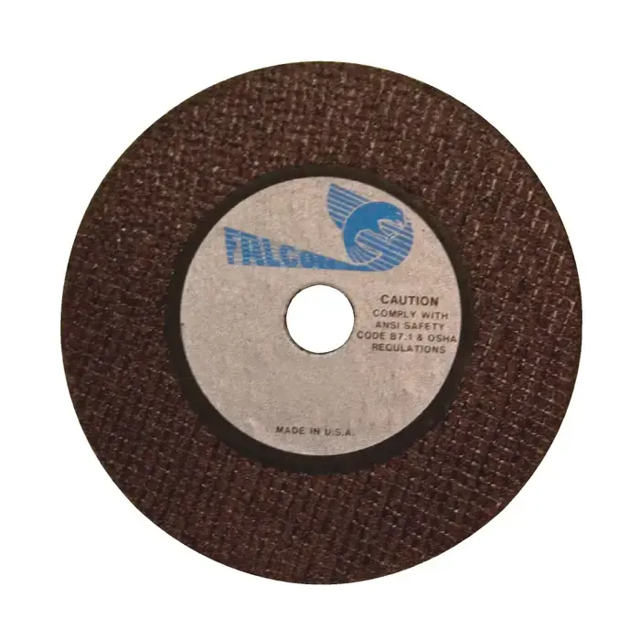 FALCON 1G41 5" Diameter Aluminum Oxide Bonded Cut-Off Wheel - 7/8" Hole Size, 0.035" Wheel Thickness Secure Checkout