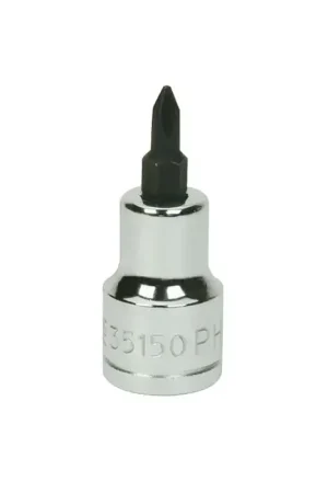 Limited Offer WILLIAMS 35152 3/8" Drive Size, 3 Phillips Size, 1-27/32" Overall Length Phillips Bit Socket