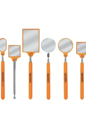 Secure Checkout MAG-MATE IMS123HVO 2-1/4" Diameter Mirror Size, 7" - 36" Handle Length Inspection Mirror