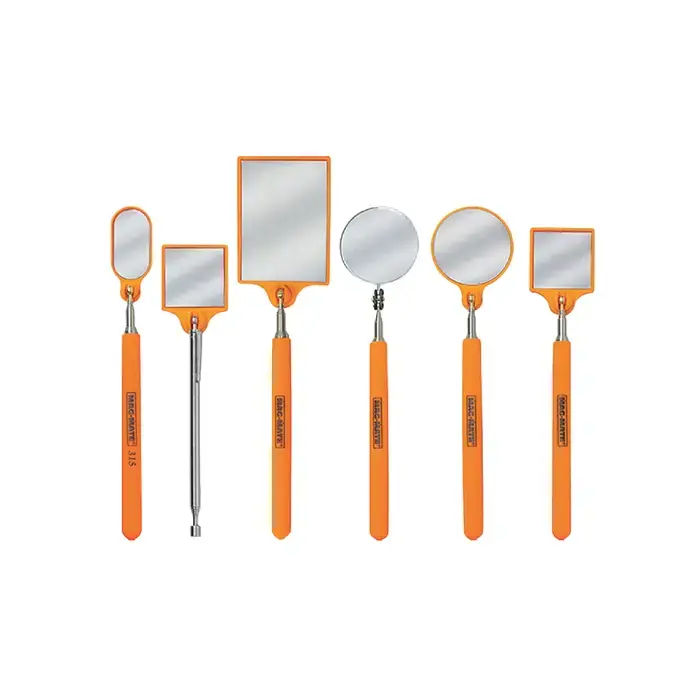 Secure Checkout MAG-MATE IMS123HVO 2-1/4" Diameter Mirror Size, 7" - 36" Handle Length Inspection Mirror