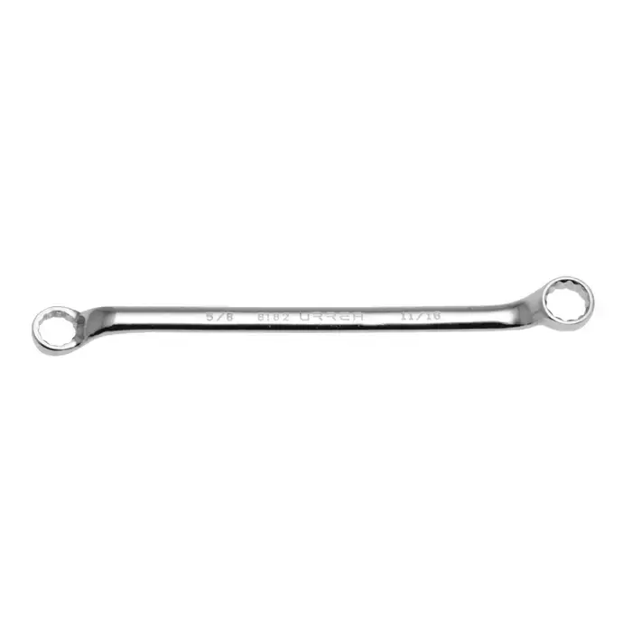 Special Offer URREA 80911 9mm x 11mm Size, 7-3/4" Overall Length, Chrome Finish Finish Coating Box Double End Wrench