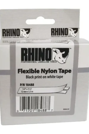 DYMO 18489 3/4" Width, 11-1/2" Length, White Color Labeler Tape Limited Time