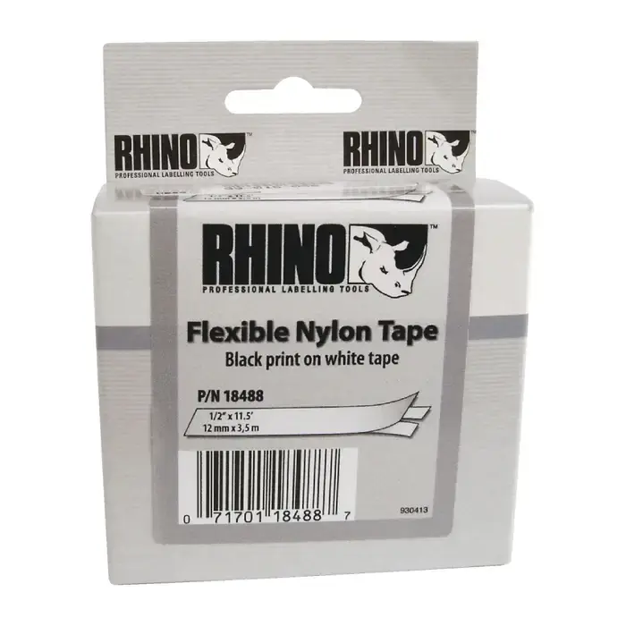 DYMO 18489 3/4" Width, 11-1/2" Length, White Color Labeler Tape Limited Time