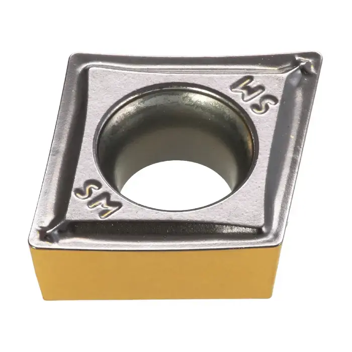Crafted ISCAR 5550211 - CCMT 2-1-SM IC807, 80° Diamond, Indexable Carbide Turning / Boring Insert