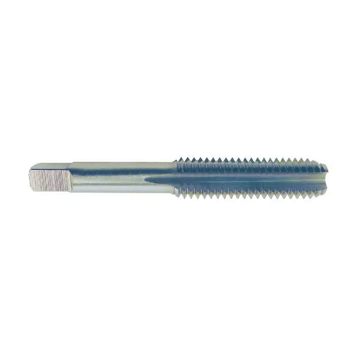 New Release YG1 7/16"-20 Size, H3 Thread Limit, Bottoming Chamfer, 4 Flute, Bright Vanadium High Speed Steel, Right Hand Cut Straight Flute Hand Tap