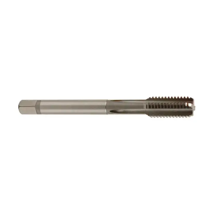YMW 7/16"-20 Size, H4 Thread Limit, Bottoming Chamfer, 4 Flute, Bright Vanadium High Speed Steel, Right Hand Cut Straight Flute Hand Tap Cheap