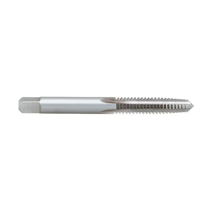 Authentic REGAL 027716AS 2.5mm-.45mm Size, D3 Thread Limit, Taper Chamfer, 3 Flute, Bright High Speed Steel, Right Hand Cut Straight Flute Hand Tap