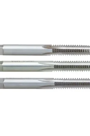 Seasonal Sale REGAL 029510AS 7mm-1.00mm Size, D5 Thread Limit, Taper Chamfer, 4 Flute, Bright High Speed Steel, Right Hand Cut Straight Flute Hand Tap