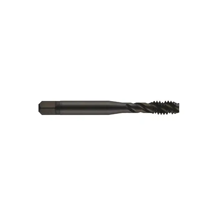 YMW 384647TIN 3/8"-16 Size, H5 Thread Limit, Modified/Semi Bottoming Chamfer, 3 Flute, TiN Vanadium High Speed Steel, Right Hand Cut Spiral Fluted Tap High Quality
