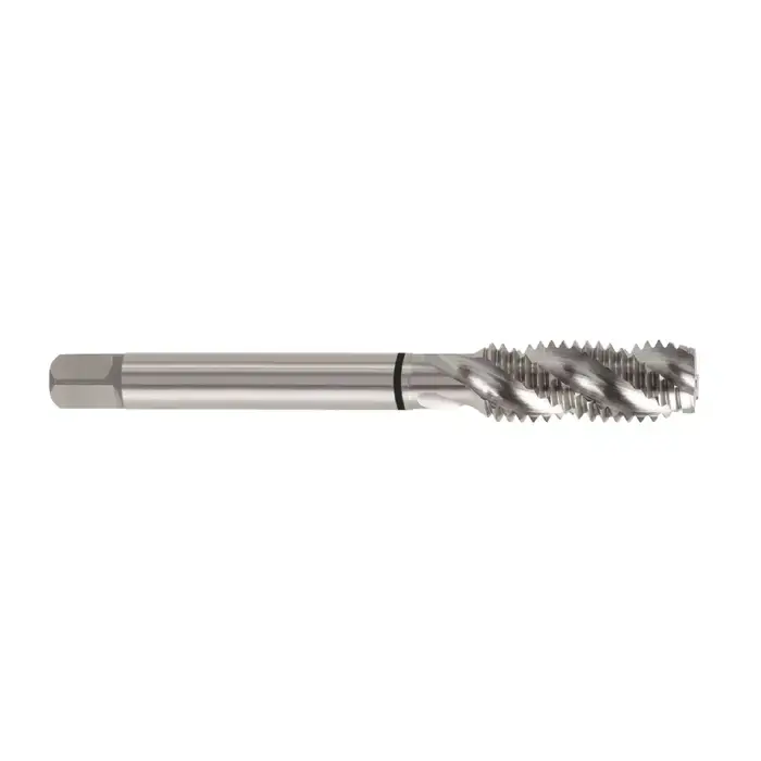 Genuine YG1 M3.5-0.6 Size, D4 Thread Limit, Modified/Semi Bottoming Chamfer, 3 Flute, Bright High Speed Steel EX, Right Hand Cut Spiral Fluted Tap