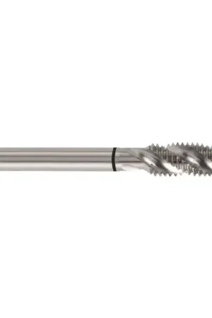 YG1 M5-0.8 Size, D4 Thread Limit, Modified/Semi Bottoming Chamfer, 3 Flute, Bright High Speed Steel EX, Right Hand Cut Spiral Fluted Tap Limited Time