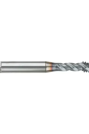 BALAX 43065-0QC M8-1.25 Size, D5 Thread Limit, Bottoming Chamfer, 3 Flute, TiCN Powdered Metal High Speed Steel, Right Hand Cut Spiral Fluted Tap Limited Time