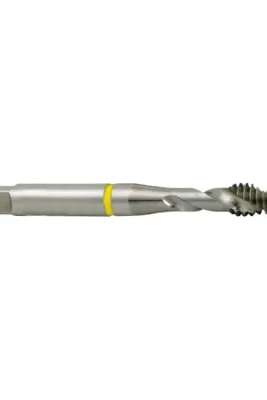 Authentic T&O 12-678-228 5/16"-24 Size, H3 Thread Limit, Modified/Semi Bottoming Chamfer, 2 Flute, Bright Vanadium High Speed Steel, Right Hand Cut Spiral Fluted Tap