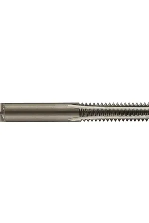 YMW 371003 4mm-.70mm Size, D4 Thread Limit, Bottoming Chamfer, 3 Flute, Bright Solid Carbide, Right Hand Cut Straight Flute Hand Tap Hot Deal
