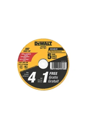 Luxury DEWALT DW8062B5 4-1/2" Aluminum Oxide Grinding Wheel - 7/8" Arbor Hole