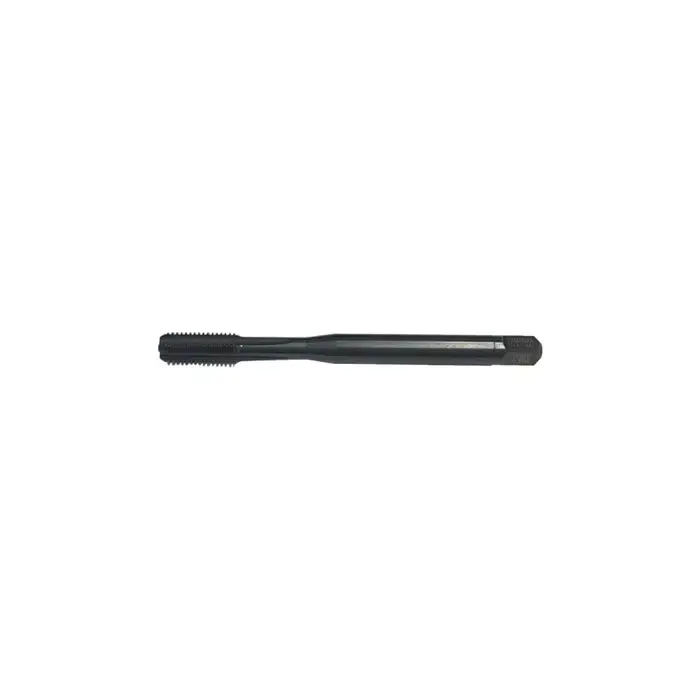 In Demand YMW 10-24 Size, H3 Thread Limit, Bottoming Chamfer, 4 Flute, Black Oxide Vanadium High Speed Steel, Right Hand Cut Straight Flute Hand Tap