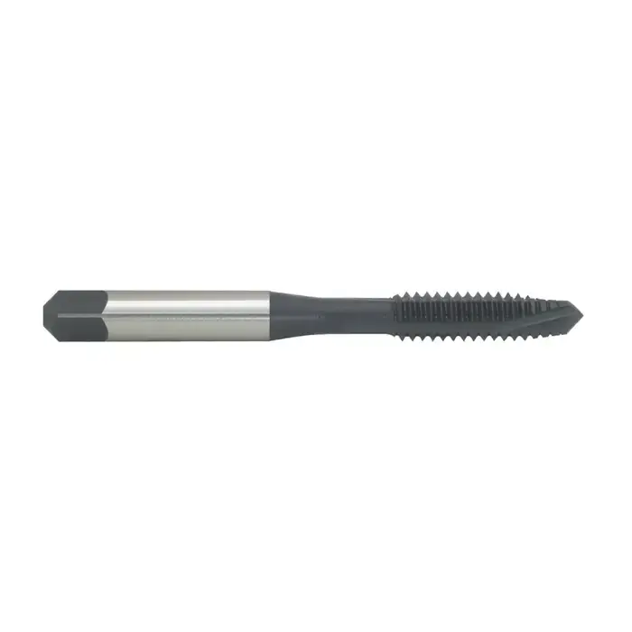 Markdown TTC PRODUCTION 12-676-334 7/16"-14 Size, H3 Thread Limit, Plug Chamfer, 3 Flute, Black Oxide M35 5% Cobalt, Right Hand Cut Spiral Pointed Tap