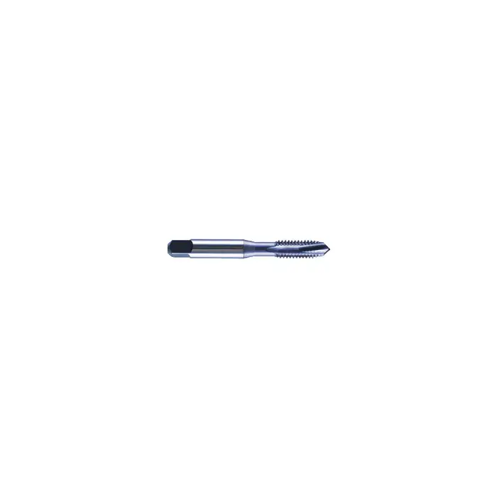 Authentic REGAL 075700MS 4-40 Size, H2 Thread Limit, Plug Chamfer, 3 Flute, TiAIN H.S.S PMX, Right Hand Cut Spiral Pointed Tap