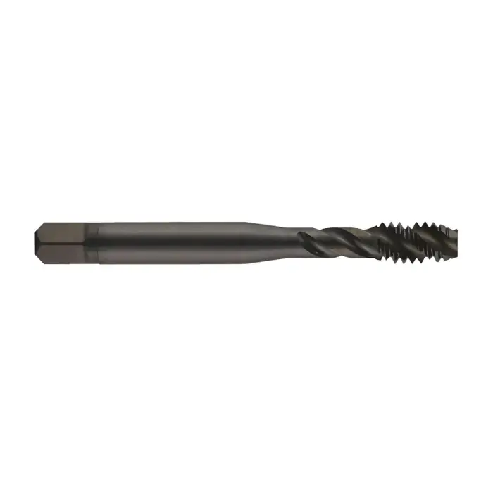 Popular YMW 384620 7/16"-20 Size, H3 Thread Limit, Modified/Semi Bottoming Chamfer, 3 Flute, Black Oxide Vanadium High Speed Steel, Right Hand Cut Spiral Fluted Tap