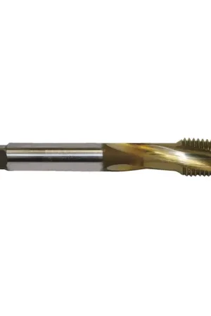 Top Pick NACHI 59626 M12-1.25 Size, D5 Thread Limit, Bottoming Chamfer, 3 Flute, SG Coated Premium Cobalt / Vanadium High Speed Steel, Right Hand Cut Spiral Fluted Tap