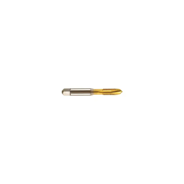 REGAL 073408MS 5/16"-24 Size, H3 Thread Limit, Plug Chamfer, 3 Flute, TiN H.S.S E, Right Hand Cut Spiral Pointed Tap Buy Direct