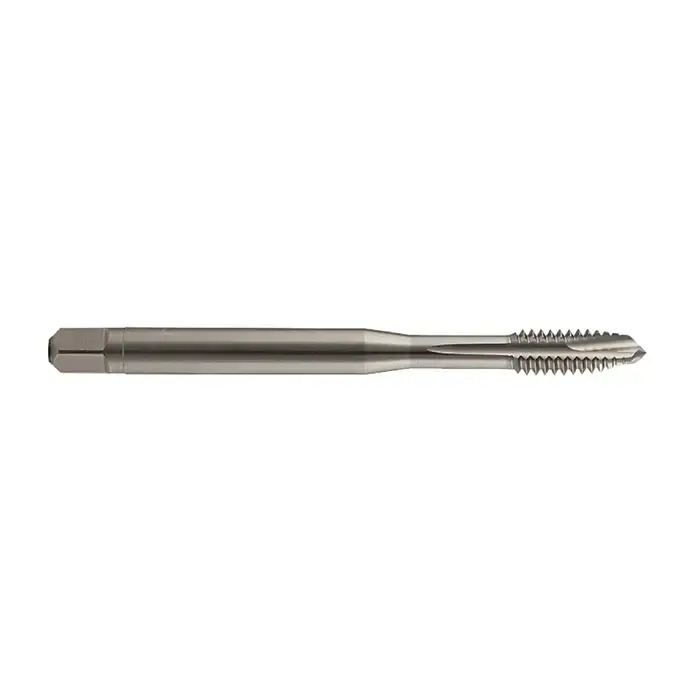 Premium YMW 5/16"-18 Size, H3 Thread Limit, Plug Chamfer, 3 Flute, Bright Vanadium High Speed Steel, Right Hand Cut Spiral Pointed Tap