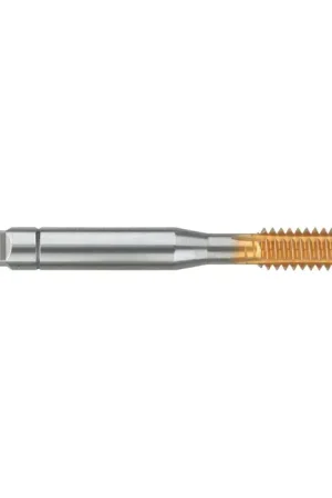BALAX 18278-9QU, 5mm-.80mm Size, D8 Thread Limit, Bottoming Chamfer, TiN Premium Powder Metal, Right Hand Cut Thread Forming Tap Trusted Brand