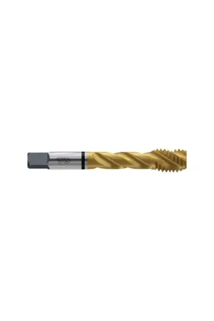 Bargain YG1 7/8"-9 4FL H5 Modified Bottoming EX TiN Spiral Fluted Combo Tap T6746N