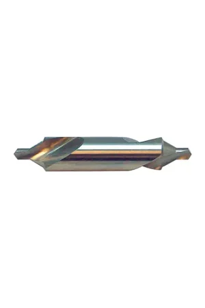 Hot Picks KEO 906 HSS 15 60° Bell Type Centerdrill, Ø.156 Pilot, Ø.350Bell, 7/16 Body, Left Hand, AlTiN Coated
