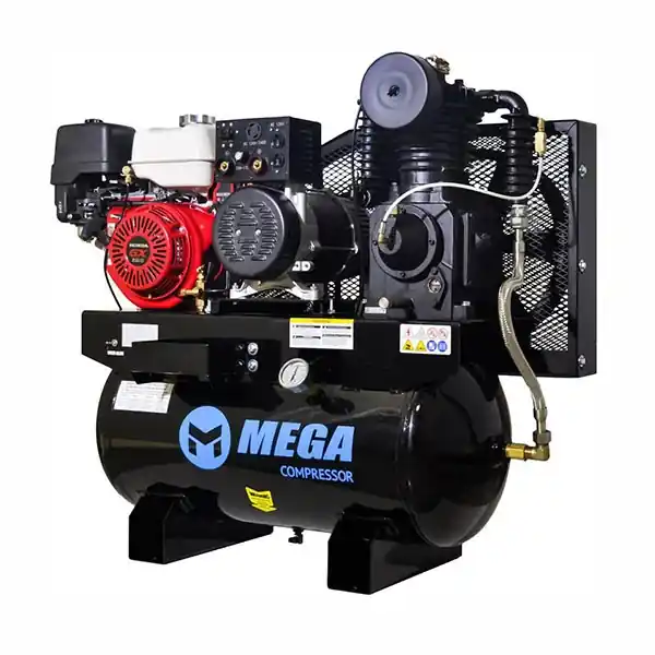 While Supplies Last MEGA Power MP-13030HWG-170-13 Hp Honda Electric Start Welder/Generator/Air Compressor