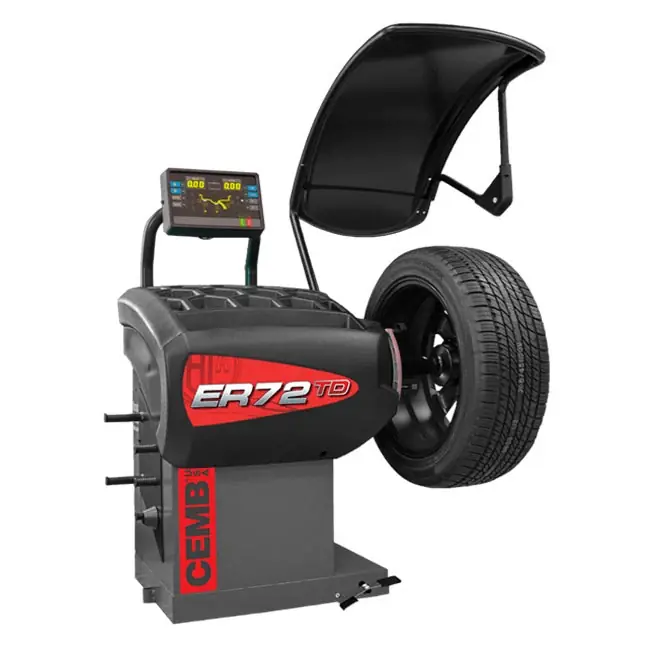 Factory Price CEMB ER72SE Adaptive OPB Wheel Balancer with Touch Screen (Pneumatic Clamping)