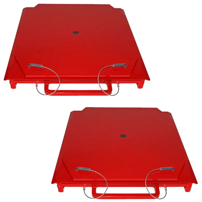 QSP 25-24 Pair of Wheel Alignment Heavy-Duty Truck Turnplates with handle Sale