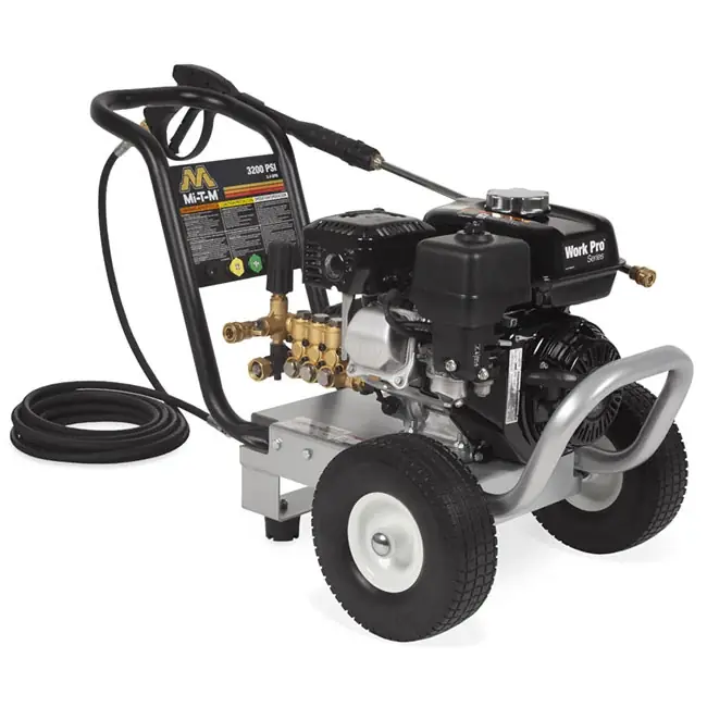 Mega Sale Mi-T-M WP-3200-0MHB 3200 PSI Honda GX200 Engine Direct Drive, Gasoline, Pressure Washer