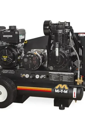 Mi-T-M AG2-PV14-08M1E 8 Gallon Two Stage Gasoline Generator & Air Compressor Special Discount