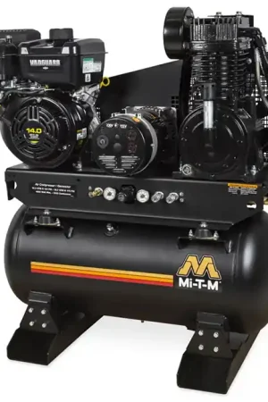 Super Sale Mi-T-M AG2-SV14-30ME 30 Gallon Two Stage Gasoline Generator & Air Compressor