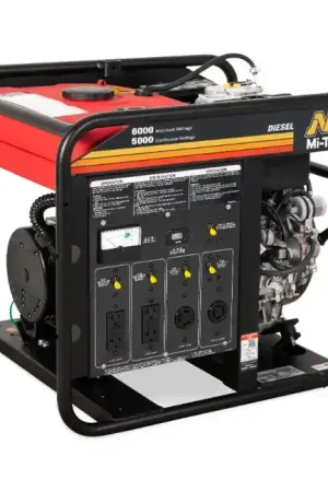 Mi-T-M GEN-6000-1MKD - 6000-Watt Diesel Generator Generator Special Offer